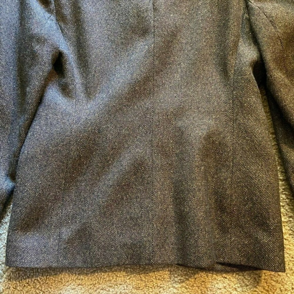 𝅺jones New York Women's‎ Brown Blazer Size 8P - Picture 7 of 9